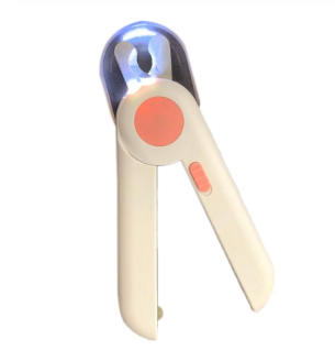 Pink LED Nail Clipper for dogs and cats